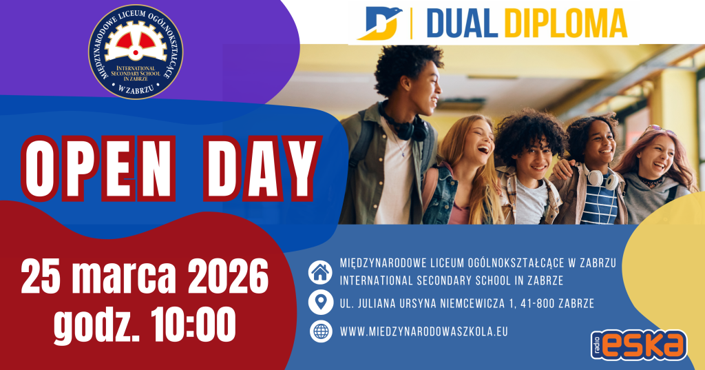 OPEN DAY 25 MARCA godz. 10:00 